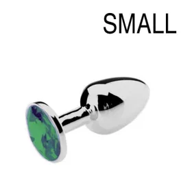 Bijou Plug Green – elegáns zöld anális dugó 6 x 2.7 cm