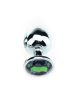 Bijou Plug Green – elegáns zöld anális dugó 6 x 2.7 cm