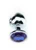 Bijou Plug Blue – prémium anális kényeztető 7 cm