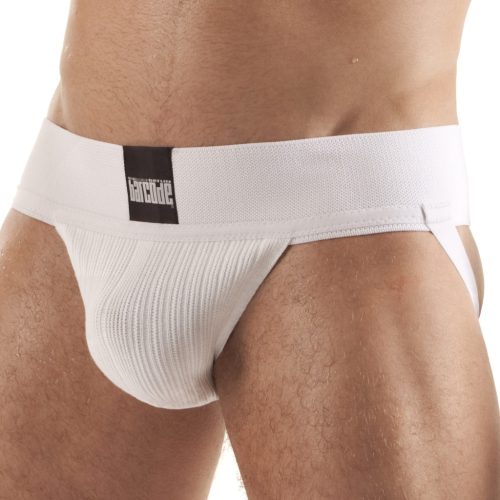 Sergey Basic – prémium fehér jockstrap férfiaknak