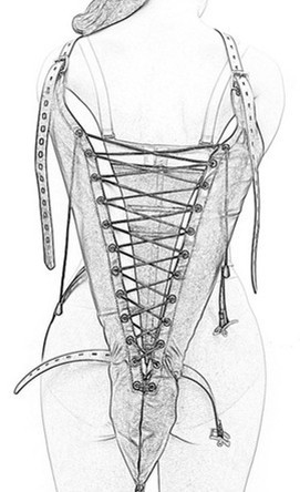 Camisole Strict Leather – érzéki bőr top