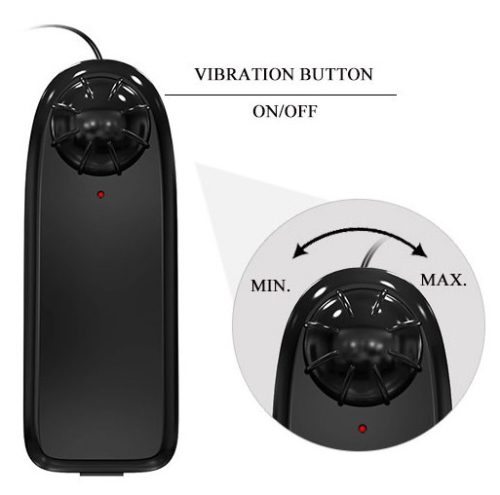 Vibrant Passionate – duplás dildós öv, 16 x 3,5 cm