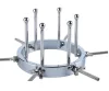Prémium fém anális retractor – 9,5 cm hosszú élvezet