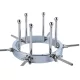 Prémium fém anális retractor – 9,5 cm hosszú élvezet