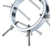 Prémium fém anális retractor – 9,5 cm hosszú élvezet