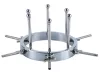 Prémium fém anális retractor – 9,5 cm hosszú élvezet