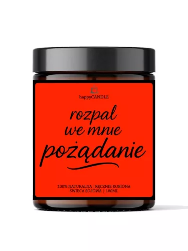 Rozpal We Mnie Pożądanie szója gyertya