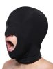 Fekete spandex maszk - érzéki játékokhoz