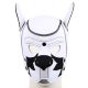 PUPPY FOX – fekete-fehér neoprén maszk