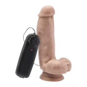 Toyjoy Dildó Realisztikus, Erős rezgés 15 cm Bőrszínű