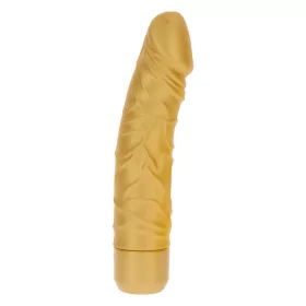   Toyjoy Vibrátor 7 rezgés üzemmód, vízálló 20 cm arany szilikon