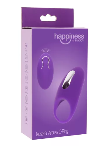 Happiness Péniszgyűrű Rezgő, Kettős stimuláció Lila