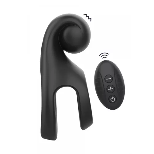 Toyjoy Péniszgyűrű Erős rezgés, 10 mód, vízálló 3,5–4,5 cm fekete