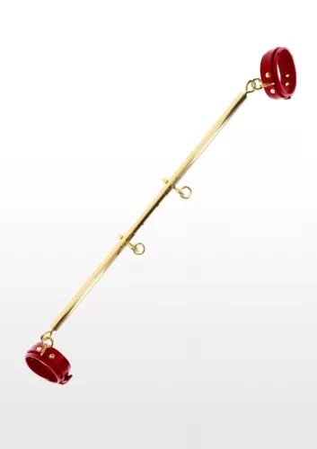 Taboom Szétnyitható kötöző csuklópántokkal 60-104 cm piros