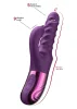She.E.O Vibrátor Rezgő, Forgó, 25-28 cm, Rózsaszín