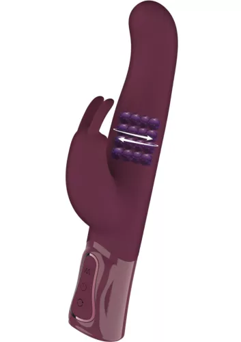 She.E.O Vibrátor G-pont stimuláló, forgó, 10 mód 25 cm fekete