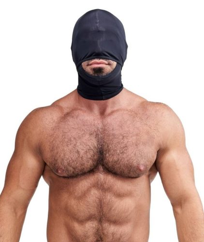 Mister B Black – stílusos fekete lycra maszk