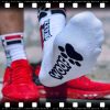 Sneak Woof – vörös kutyás pamutzokni