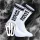 Sokken Sneak – stílusos fehér-fekete zokni
