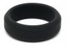 Silicone Cockring – puha péniszgyűrű 18mm fekete