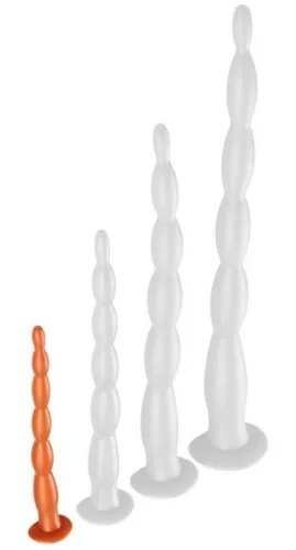 Scale Beads S – érzéki golyós dildó 30 cm hosszú