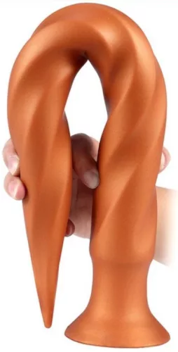 Prémium Long Tail Dildó – 34 cm-es élmény