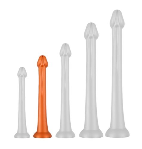 Dildo Whale M – prémium dildó 40 cm, 4.6 cm csúcsátmérővel