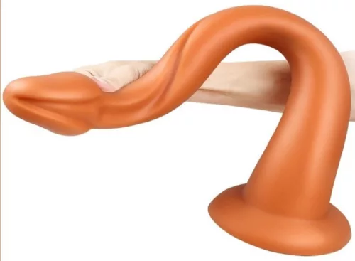 Dildo Whale M – prémium dildó 40 cm, 4.6 cm csúcsátmérővel