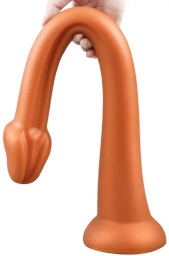 Dildo Whale M – prémium dildó 40 cm, 4.6 cm csúcsátmérővel