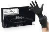 BLACK LX – pormentes fekete latex kesztyű 100 db-os dobozban