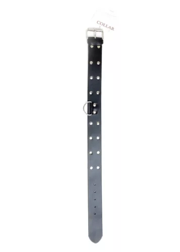 Fetish B sorozat BDSM nyakörv fém szegekkel állítható méret 4 cm széles fekete