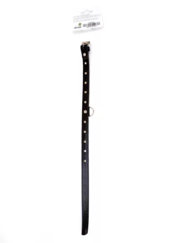 Fetish B Kötöző Állítható 36-42 cm piros kristály 2 cm széles