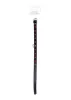Fetish B Kötöző Állítható 36-42 cm piros kristály 2 cm széles