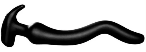 Noth Curve L – prémium, hosszú anális kényeztető, fekete