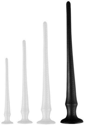 NOIR XL – hosszú PVC anál dugó kellemes érzésekkel