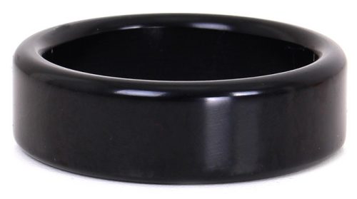 Alumínium péniszgyűrű 15mm – prémium élvezet fekete színben