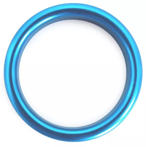 Prémium kék alumínium péniszgyűrű – 15 mm