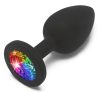 Rainbow S – színes anális gyöngy 6 x 2.8 cm