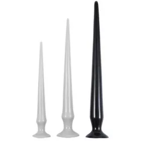 Dildo Tail Flex L – rugalmas fekete dildó 48 cm hosszú