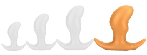 Plug Pods XL – prémium narancssárga análplug 14 x 6,5 cm