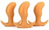 Plug Pods XL – prémium narancssárga análplug 14 x 6,5 cm