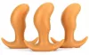 Plug Pods XL – prémium narancssárga análplug 14 x 6,5 cm