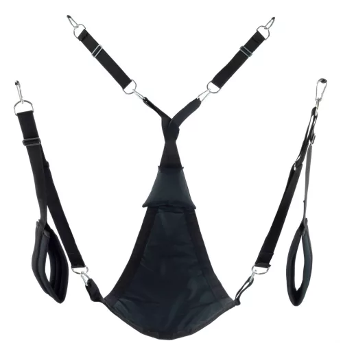 Triangle Fabric Sling – fekete prémium hinta szett