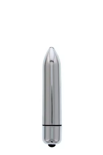 Climax Vibrátor 10 sebességű, egyszerű kezelő 8,5 cm ezüst