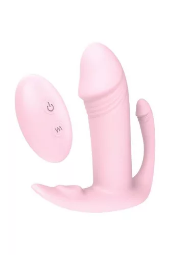 Vibes of Love Remote Tri-Pleasurer vibrátor rózsaszín