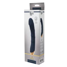   Goddess Vibrátor 12 mód, melegíthető, USB-töltés 21 cm fekete