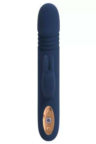 Goddess rabbit vibrátor lökő mozgás, 10 mód, vízálló 23 cm rózsaszín
