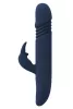 Goddess rabbit vibrátor lökő mozgás, 10 mód, vízálló 23 cm rózsaszín