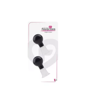   All Time Favorites Mellbimbó stimuláló szívófejek átlátszó fekete