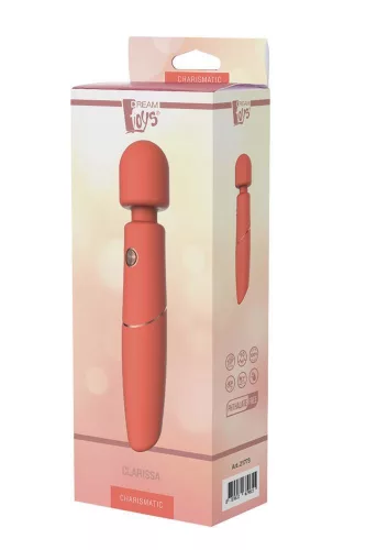 Charismatic Wand masszírozó 3 sebesség 7 vibrációs minta USB-töltés korallrózsaszín
